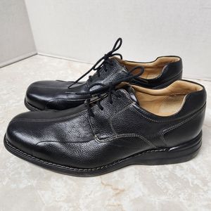 Johnston & Murphy Sheepskin Leather Loafer Shoe Mens Sz 13 Black